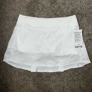 NWT Lululemon Pace Rival Skort Tall Longer Length